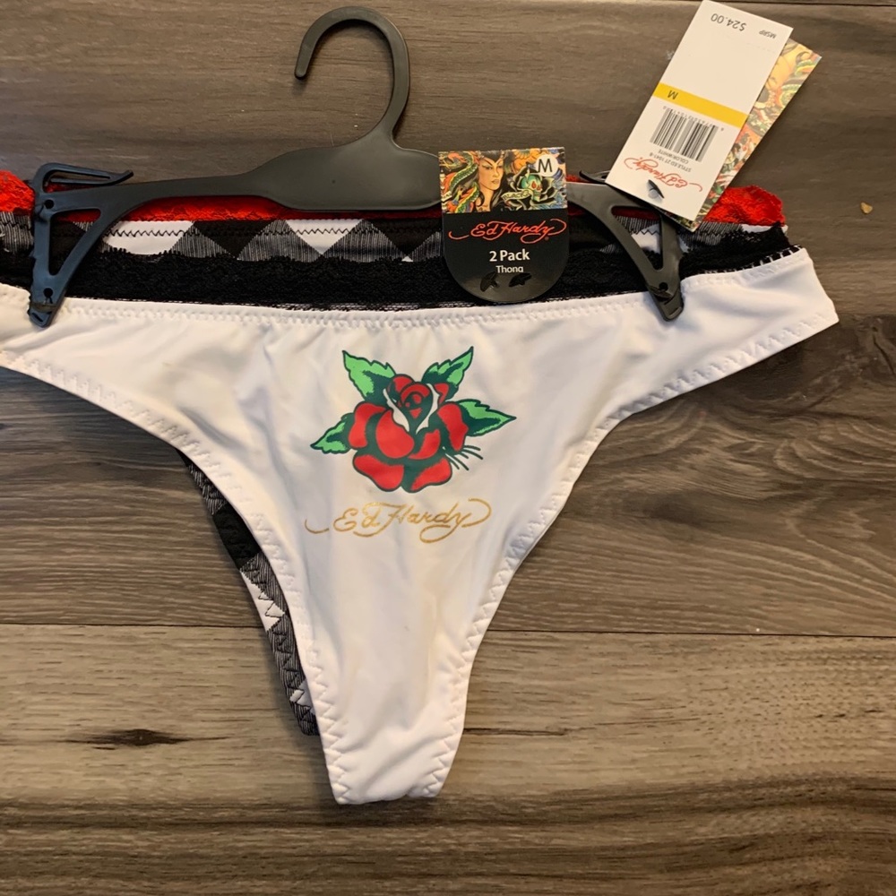 Ed Hardy thongs